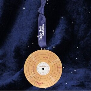 Taylor Swift Midnights Blood Moon Vinyl Ornament NEW